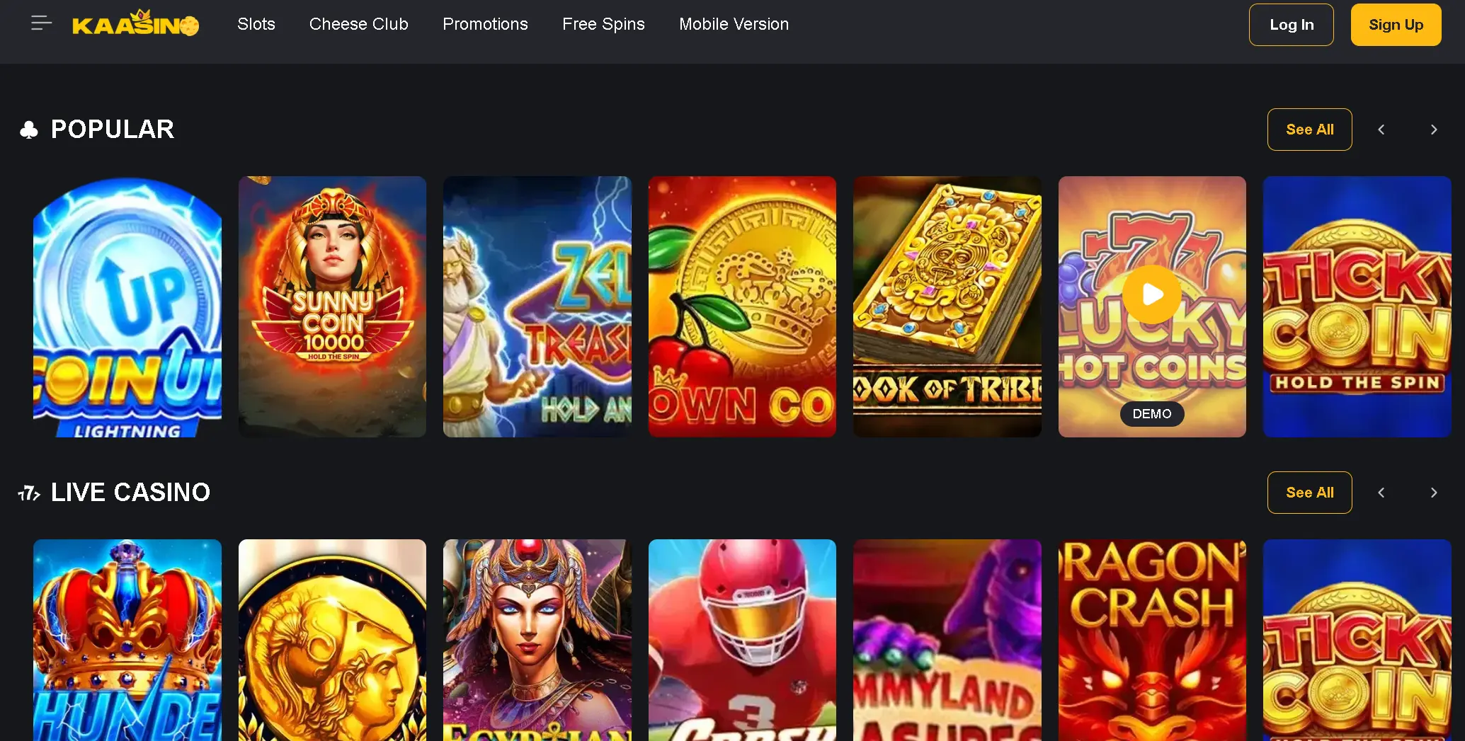populaire slots Kaasino